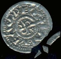 I. László 1077-95. Denár Ag ÉH. 15 T:1/2 széle kitörve, darabok együtt vannak