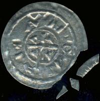 I. László 1077-95. Denár Ag ÉH. 15 T:1/2 széle kitörve, darabok együtt vannak