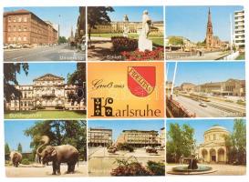 cca 1941 Magyarország közigazgatási térképe, Kogutowicz Manó, 1:900.000, szakadt, sérült, megviselt ...