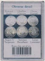 ~2010- . Westerosi fél Penny sárgaréz (6xklf) Trónok harca fantáziakiadás, angol nyelvű leírással T:...