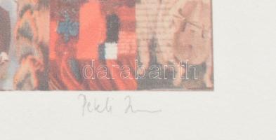 Péreli Zsuzsa (1947-): Déja vu - Történetek a padlásról. Computer print, merített papír. Jelzett, sz...