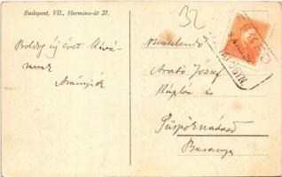 1934 Hyderabad (India), Az Osmania kórház egyik kórterme, Ferences Mária Misszionárius nővérek a mis...