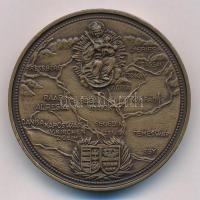 Bognár György (1944-) 1987. "Hungaria Eliberata 1683-1699 - Eger MÉE 1987" Br piedfort eml...