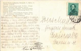 1936 Budapest II. Rózsadomb, Nardai Gyula vendéglője, étterem belső, kerthelyiség (EK)