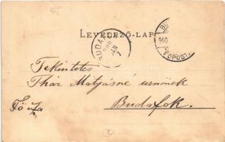 1900 Budapest VIII. Egyetemi II. számú szülő és nőbeteg klinika. Üllői út. Szénásy és Reimann kiadás...