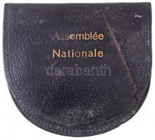 Franciaország 1956. "Országos Kiállítás" kétoldalas, peremén jelzett Ag emlékérem eredeti ...