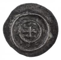 1131-1141. Denár Ag "II. Béla" (0,39g) T:1,1- patina / Hungary 1131-1141. Denar Ag "B...