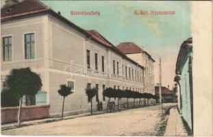 1910 Sátoraljaújhely, Római katolikus főgimnázium (fl)