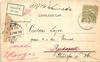 1902 Horgos, park / park. photo (EB)