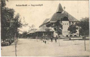 1916 Palics-fürdő, Palic; nagyvendéglő / restaurant