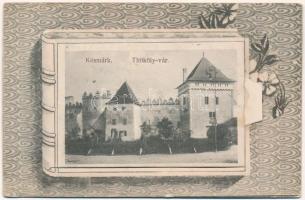 1914 Késmárk, Kezmarok; Thököly vár. Grün Irma kiadása, leporellólap / castle, leporellocard