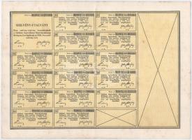 Budapest 1934. "Stádium Sajtóvállalat Részvénytársaság" ezer darab részvénye egyben, össze...