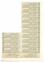 Budapest 1927. "Országos Iparbank Részvénytársaság" száz részvénye egyben, részvényenként ...