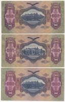 1930. 100P "26. Numizmatikai Hírős Nap" felülbélyegzéssel + 100P "Magyar Éremgyűjtők ...