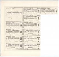 Budapest 1911. "Tisztviselők és Katonatisztek Bevásárlási Központja Részvénytársaság" rész...