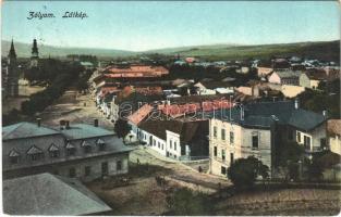 1916 Zólyom, Zvolen; látkép. Klein Ármin kiadása / general view (kopott sarkak / worn corners)