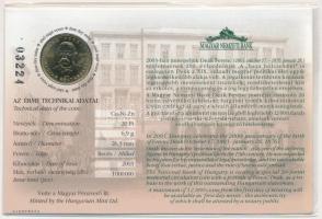 2003. 20Ft "Deák Ferenc" elsőnapi veret, számozott "03224" emléklapon T:1