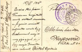 1915 Beschiessung von Bari durch oesterr.-ung. Torpedobootszerstörter / WWI K.u.K. Kriegsmarine, Bom...