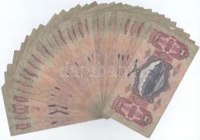 1930. 100P (30db, közte 2db csillagos sorszámú) T:III,III- Adamo P17