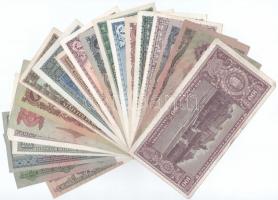 1936-1946. 21xklf Pengő bankjegytétel T:II-III közte szép papír