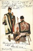 1930 Cifraszűrös férfiak, Bihar megye / Transylvanian folklore from Bihor s: Csikós Tóth András (EB)