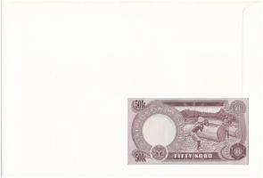 Nigéria 1983. 50K felbélyegzett borítékban, bélyegzéssel T:I Nigeria 1983. 50 Kobo in envelope with ...