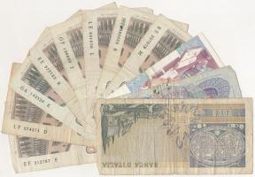 Olaszország 1962. 1000L + 1973. 2000L + 1982. 1000L (8x) + 1990. 1000L T:III 
Italy 1962. 1000 Lire...