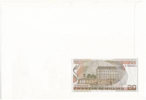 Ausztria 1986. 20Sch felbélyegzett borítékban, bélyegzéssel T:I 
Ausztria 1986. 20 Schilling in env...
