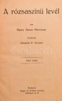 'Univerális' Könyvtár 10 kötete: Váradi Antal: Szent Ágosta levelei, Thurston Katherine Ce...
