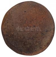 Szőllőssy Enikő (1939-) ~1970. "Család" Br plakett (~90mm) T:2