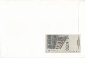 Olaszország 1982. 1000L felbélyegzett borítékban, bélyegzéssel T:1 Italy 1982. 1000 Lire in envelope...