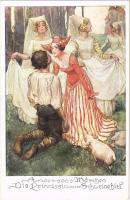 1920 Die Prinzessin und der Schweinehirt. Andersens Märchen. B.K.W.I. 435-6. s: E. Schütz