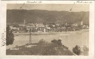 1929 Puhó, Púchov; Vág folyó / Váh river. photo