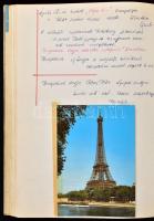 1972 Brigádnapló, a MOM Kalibergyár vállalat Egyetértés szocialista brigádjának naplója, 1972-től ke...