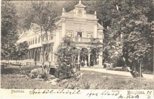 1905 Menyháza, Monyásza, Moneasa; fürdőház / spa