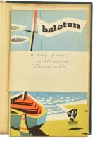 Örvös János (szerk.): Balaton-felvidék útikalauz. Fekete-fehér fényképekkel illusztrált. Bp., Sport,...