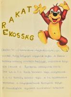 cca 1970-1981 Mohács, Gárdonyi Géza raj őrsnaplója, bejegyzésekkel, beragasztott képekkel