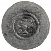 1162-1172. Denár Ag "III. István" (0,23g) T:1- 
Hungary 1162-1172. Denar Ag "Stephen...