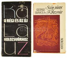 George Sbarcea: Szép város Kolozsvár. Bukarest, Kriterion, 1990. Kiadói kartonált papírkötésben, sérült papír védőborítóval. + Kalauz a régi és az új Kolozsvárhoz. Gaal György: Kolozsvári séták. Vincze Zoltán bevezetőjével. Illusztrált, térképmelléklettel. Kolozsvár, Korunk, 1992. Kopott papírkötésben.