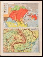 Dr. Kogutowicz Károly iskolai atlasza. VIII. kiadás. 36 oldal színes térképekkel + melléklet. Bp., M...