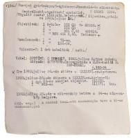 Szovjet monokuláris mikroszkóp, részletes leltári leírással, m: 29 cm