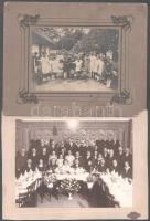 cca 1900-1933 össz 18 db fotó, fotólap és képeslap, többségében műtermi portré, többek közt 1 db Fan...