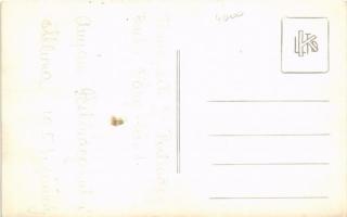 1951 Budapest II. Pesthidegkút, Hidegkút; Váry-Szabó kúria, kastély. Váry köz. photo (gyűrődés / cre...