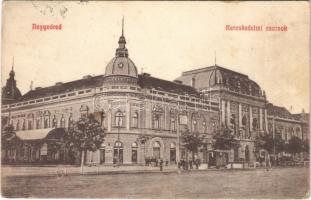 1912 Nagyenyed, Aiud; Kereskedelmi csarnok / trading hall (Rb)