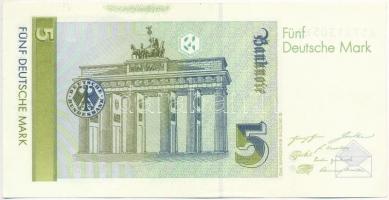 Németország 1991. 5M T:III szép papír
Germany 1991.5 Mark C:F fine paper