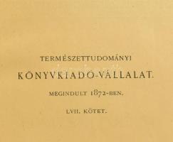 Klug Nándor: Az érzékszervek élettana. Kilenczvenhárom ábrával.
Bp. 1896. K. M. Term.tud. Társ. VII...