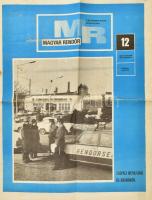 1980 Magyar Rendőr XXXIV. évf. 12. sz, 1980. márc. 22. száma, a címlapon a Csepel Vas- és Fémművekkel.