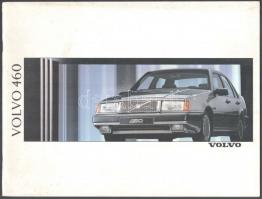 cca 1990 Volvo 460, német nyelvű képes prospektus, kissé foltos borítóval, 43 p.