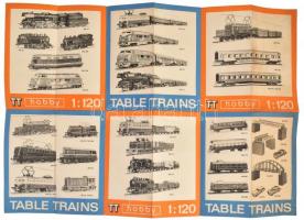 TT Hobby Table Rains 1:120, modell vasút prospektus, 41x59 cm