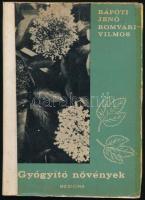 Rápóti Jenő-Romvári Vilmos: Gyógyító növények. Bp., 1966, Medicina. Kiadói papírkötés, kissé kopott, javított borítóval.
